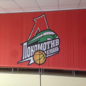 Вертикальные жалюзи украсили спортивный комплекс Олимп г. Краснодар